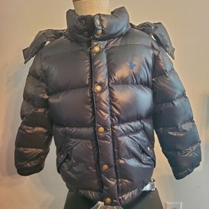 Polo Boys Hooded Puffer Coat